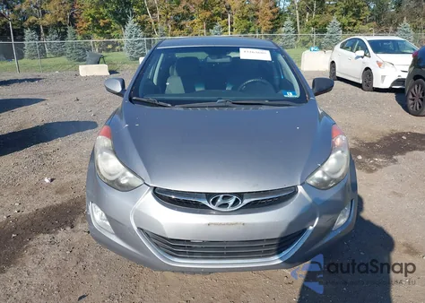 2013 Hyundai Elantra Gls from USA, damaged, VIN KMHDH4AE8DU496798